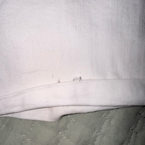 Free People We The Free Just Float Wide Leg Jean White Raw Hem Womens 27. - Picture 14 of 15